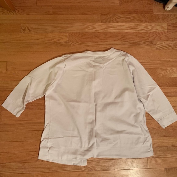 EDDIE BAUER WHITE CARDIGAN - Picture 4 of 5